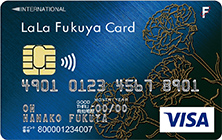 ララ福屋カード Visa